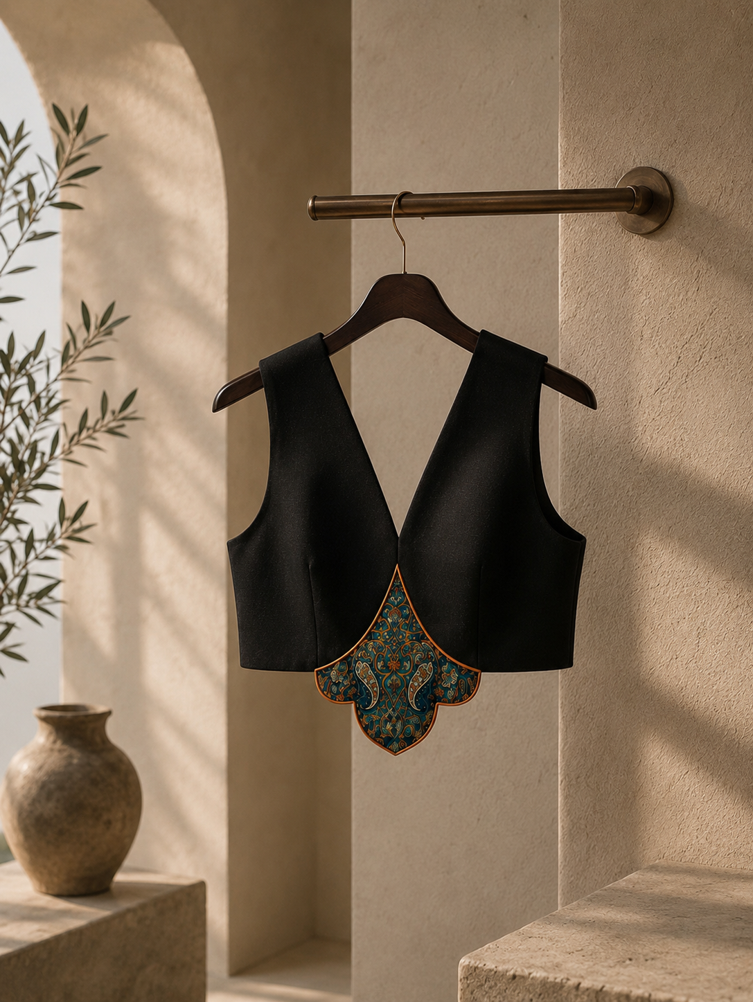 Midnight Persian Vest
